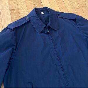 Vintage 60’s Blauer Ceiling Zero Jacket Navy Coast Guard Near Mint 42L